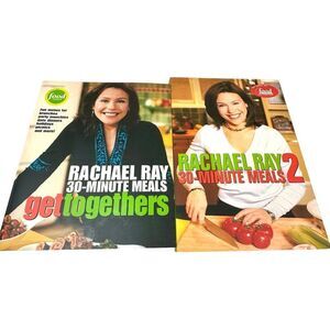 Rachel Ray 30 Minute Meals Cookbook Set of 2 - Get Togethers & 2